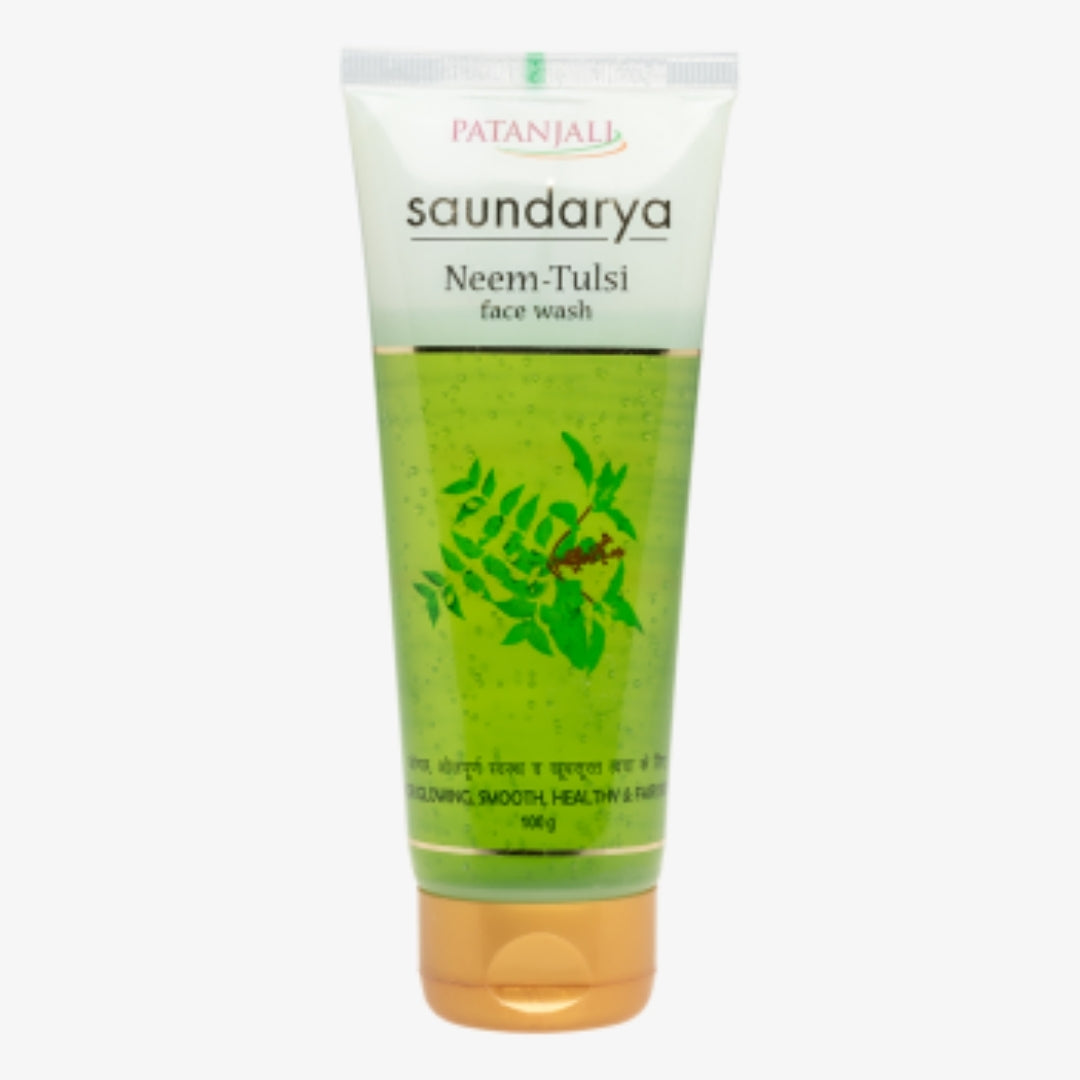 PATANJALI SAUNDARYA NEEM TULSI FACE WASH - kaledawale