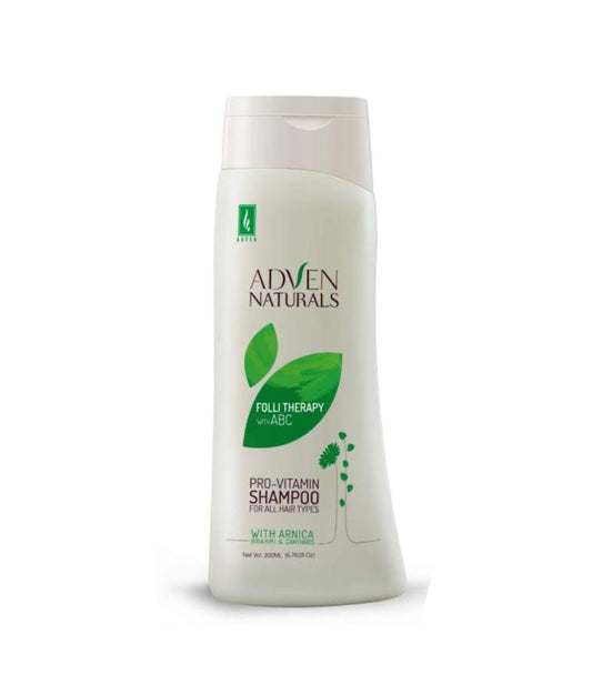 ADVEN NATURAL PRO-VITAMIN SHAMPOO FOR ALL HAIR TYPES