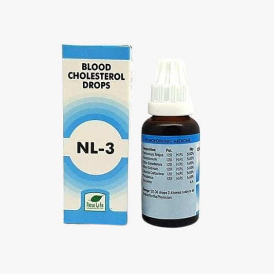 New Life NL-3 Blood Cholestrol Drop 30ml. - kaledawale