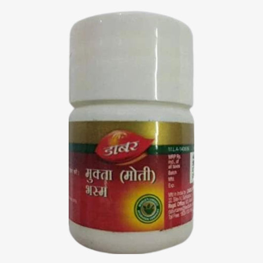 Dabur Mukta (Moti) Bhasma - kaledawale