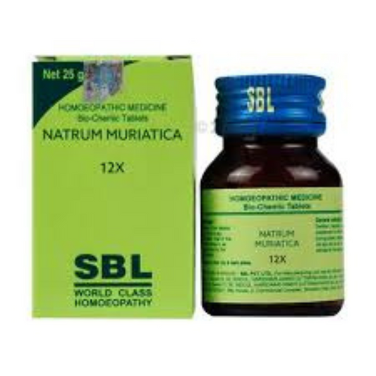 SBL Natrum Muriaticum 12X - kaledawale