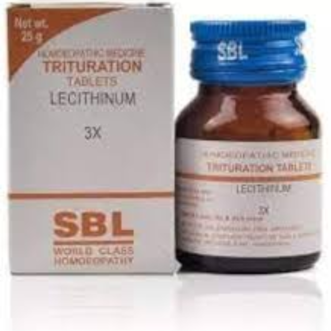 SBL LECITHINUM 3X TABLET 25GM - kaledawale