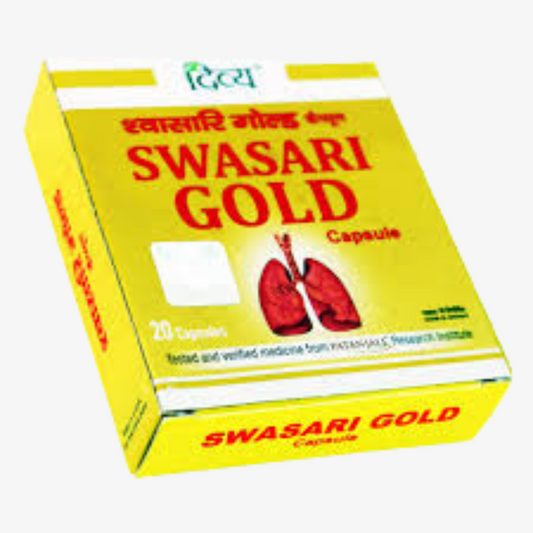 Patanjali SWASARI GOLD CAPSULE 20N. - kaledawale