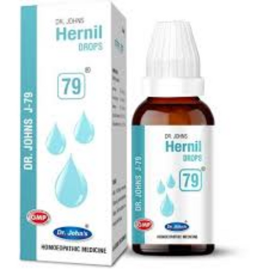 Dr.John's J 79 Hernil Drops 30 ml - kaledawale