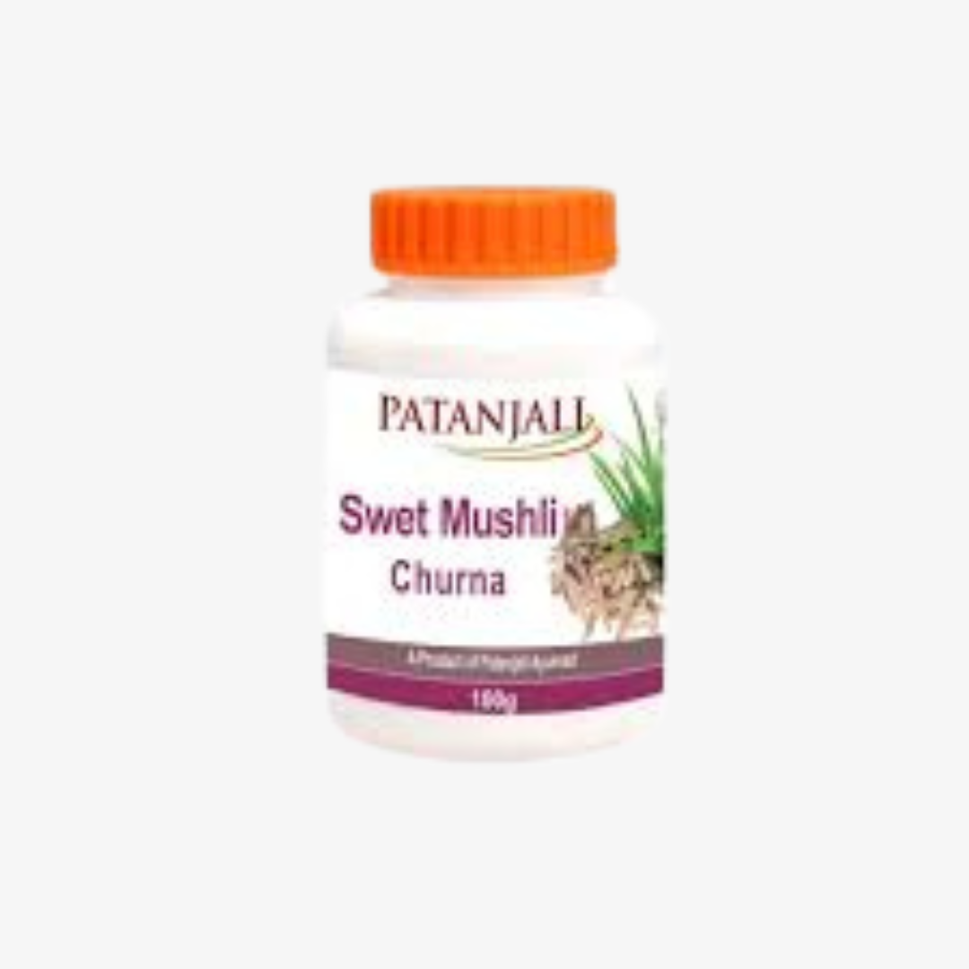 Patanjali SWET MUSHLI CHURNA 100GM. - kaledawale