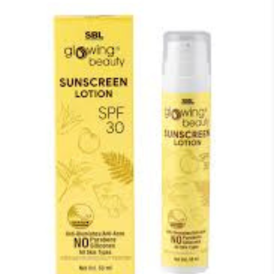 SBL Glowing Beauty Sunscreen Lotion SPF 30 50ML - kaledawale