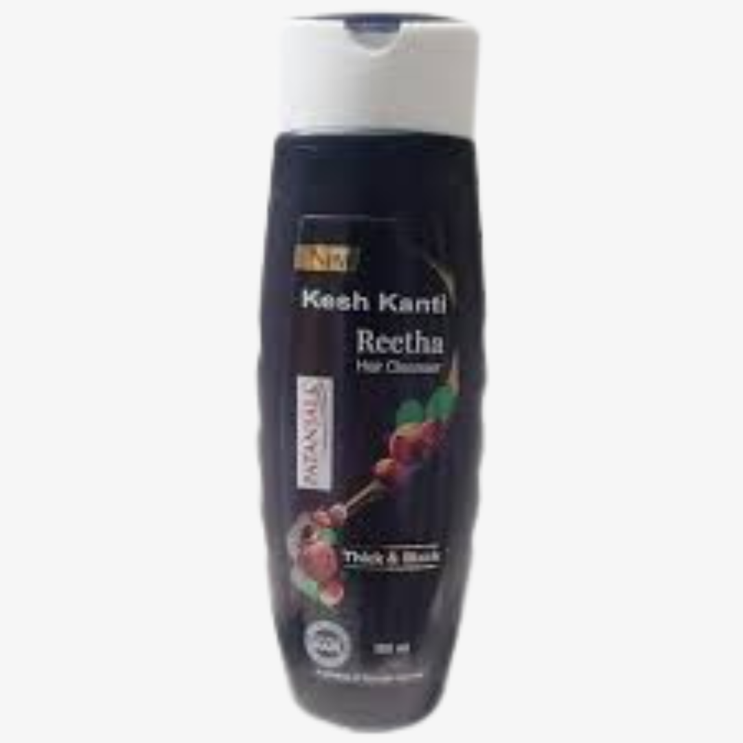 Patanjali KESH KANTI REETHA ( KUNKUDUKAI ) HAIR CLEANSER 180ML. - kaledawale