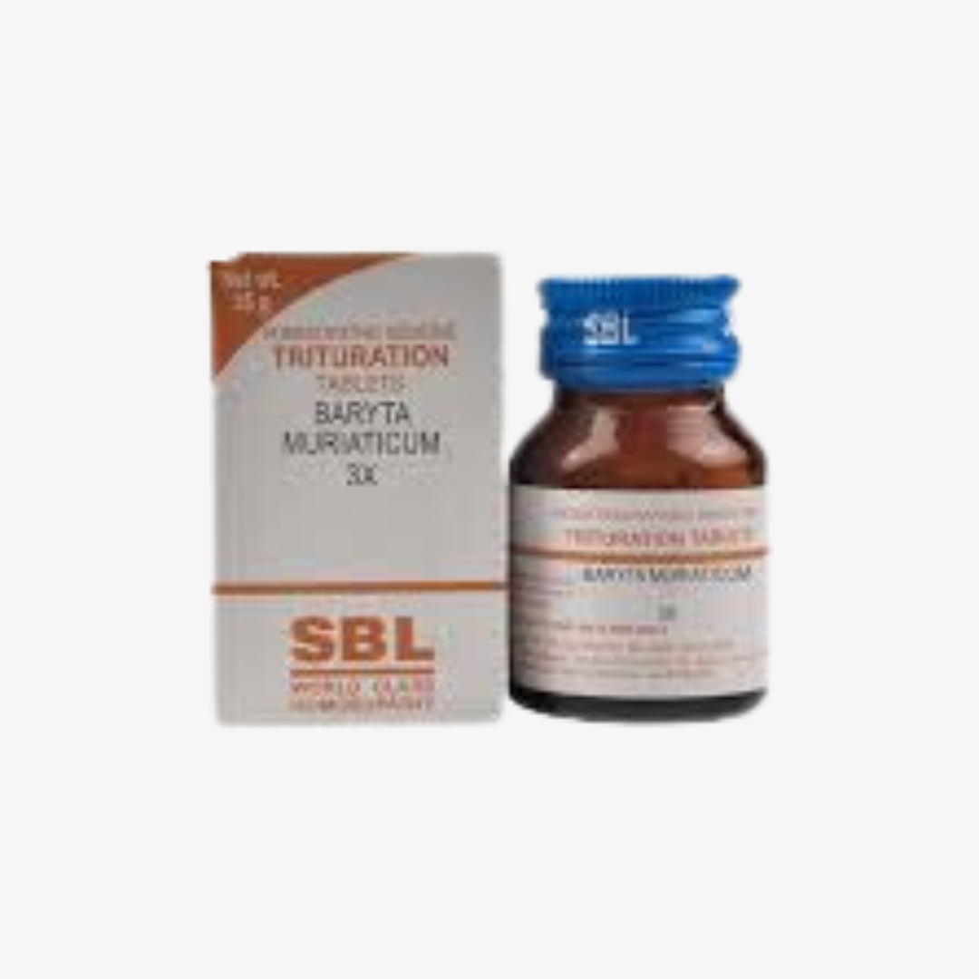 sbl BARYTA MURIATICUM 3X TABLET 25GM - kaledawale