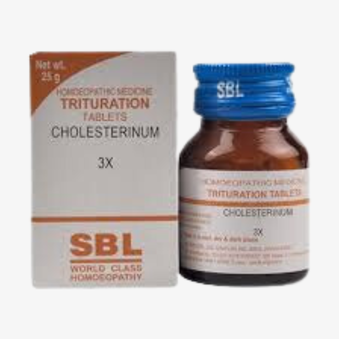 sbl COLESTERINUM 3X TABLET 25GM - kaledawale