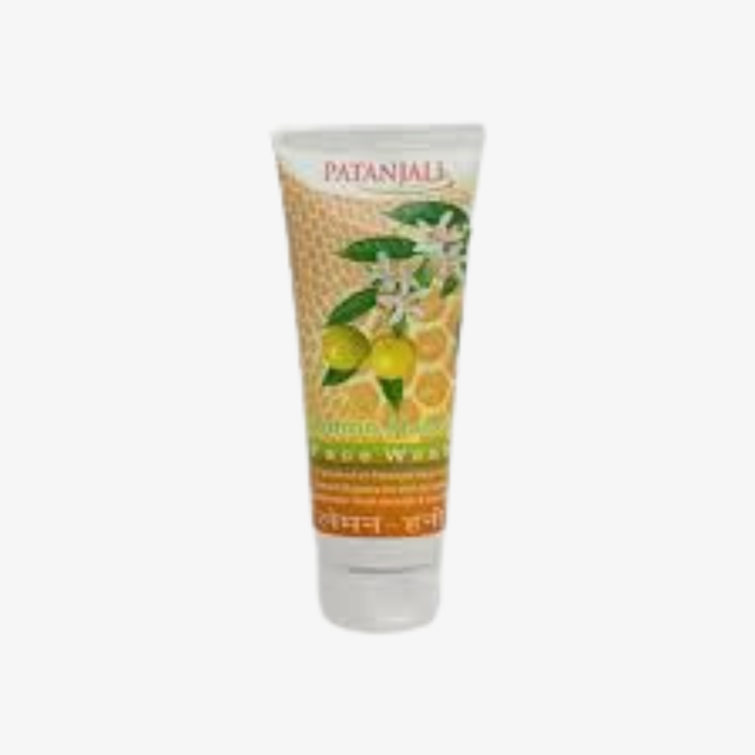 Patanjali LEMON-HONEY FACE WASH 60GM - kaledawale