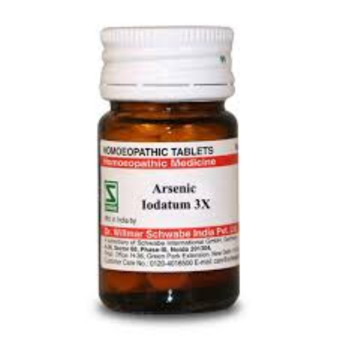 WSI ARSENICUM IODATUM 3X 20GM. TAB - kaledawale