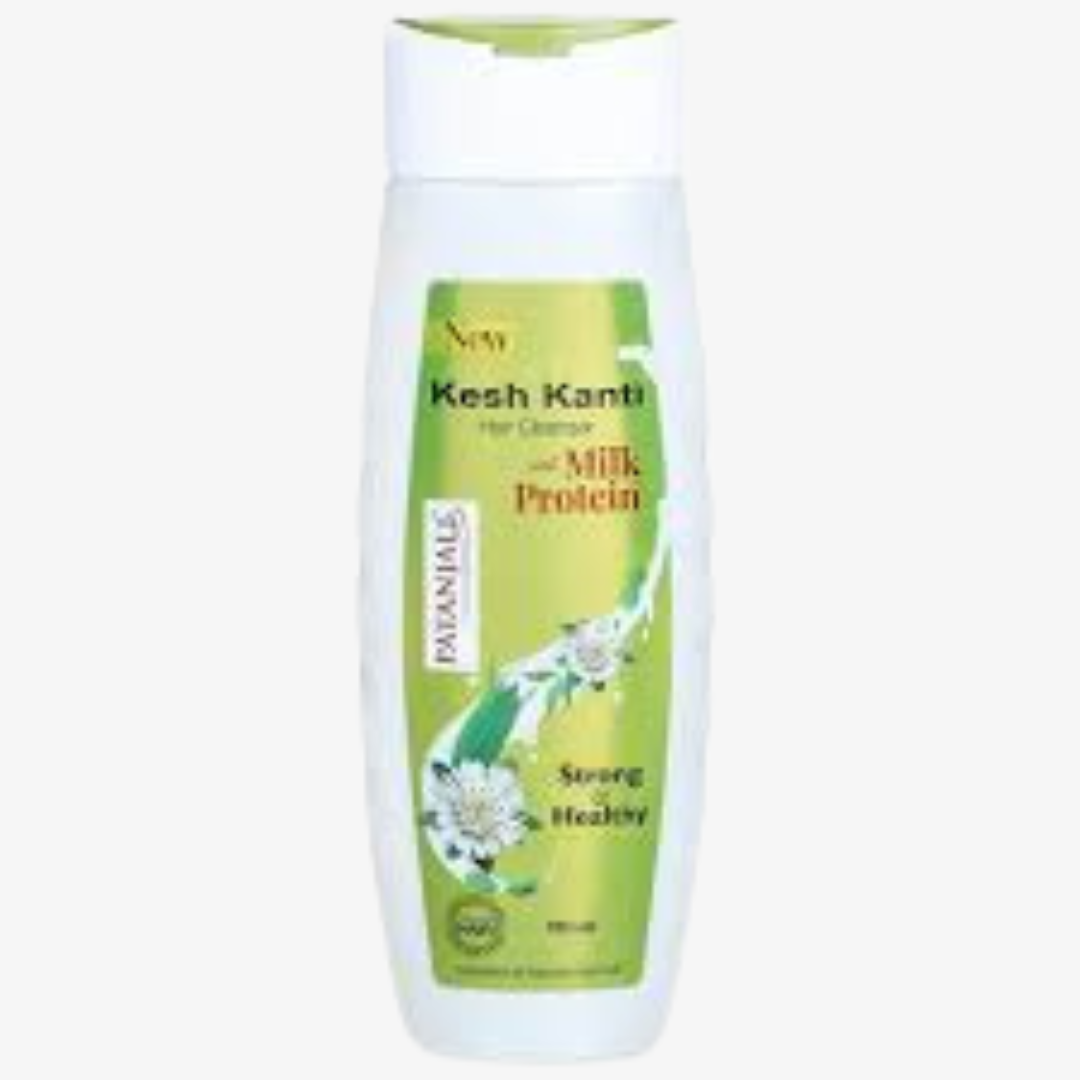 Patanjali KESH KANTI HAIR CLEANSER WITH MILK PROTEIN 180ML. - kaledawale