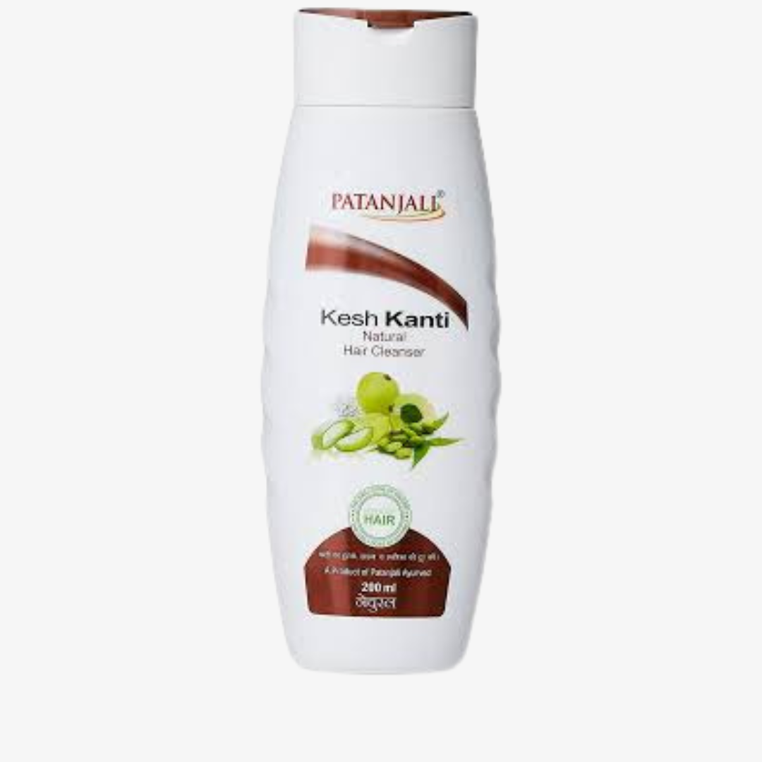 PATANJALI KESH KANTI NATURAL HAIR CLEANSER 180ML - kaledawale