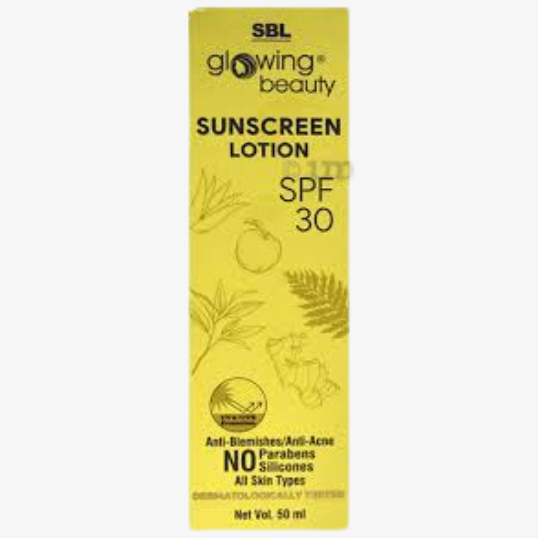 SBL Glowing Beauty Sunscreen Lotion SPF 30 - kaledawale