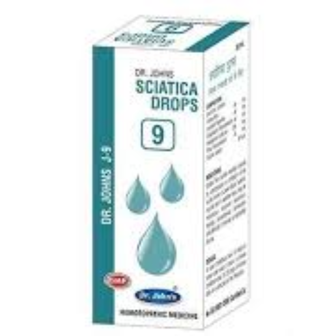 DR.JOHNS J 9 SCIATICA DROPS 30 ML - kaledawale