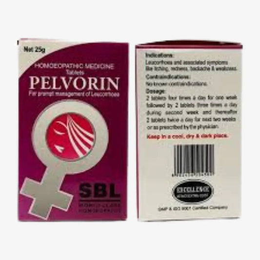 SBL PELVORIN TABLET 25GM - kaledawale