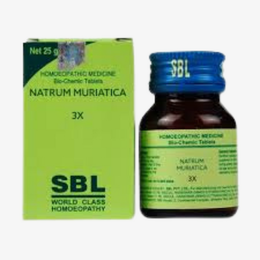 SBL Natrum Muriaticum 3X - kaledawale