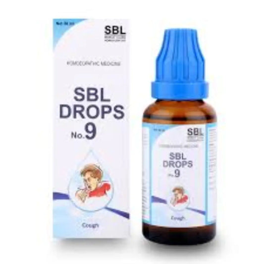 SBL DROP NO.9- COUGH 30ML - kaledawale