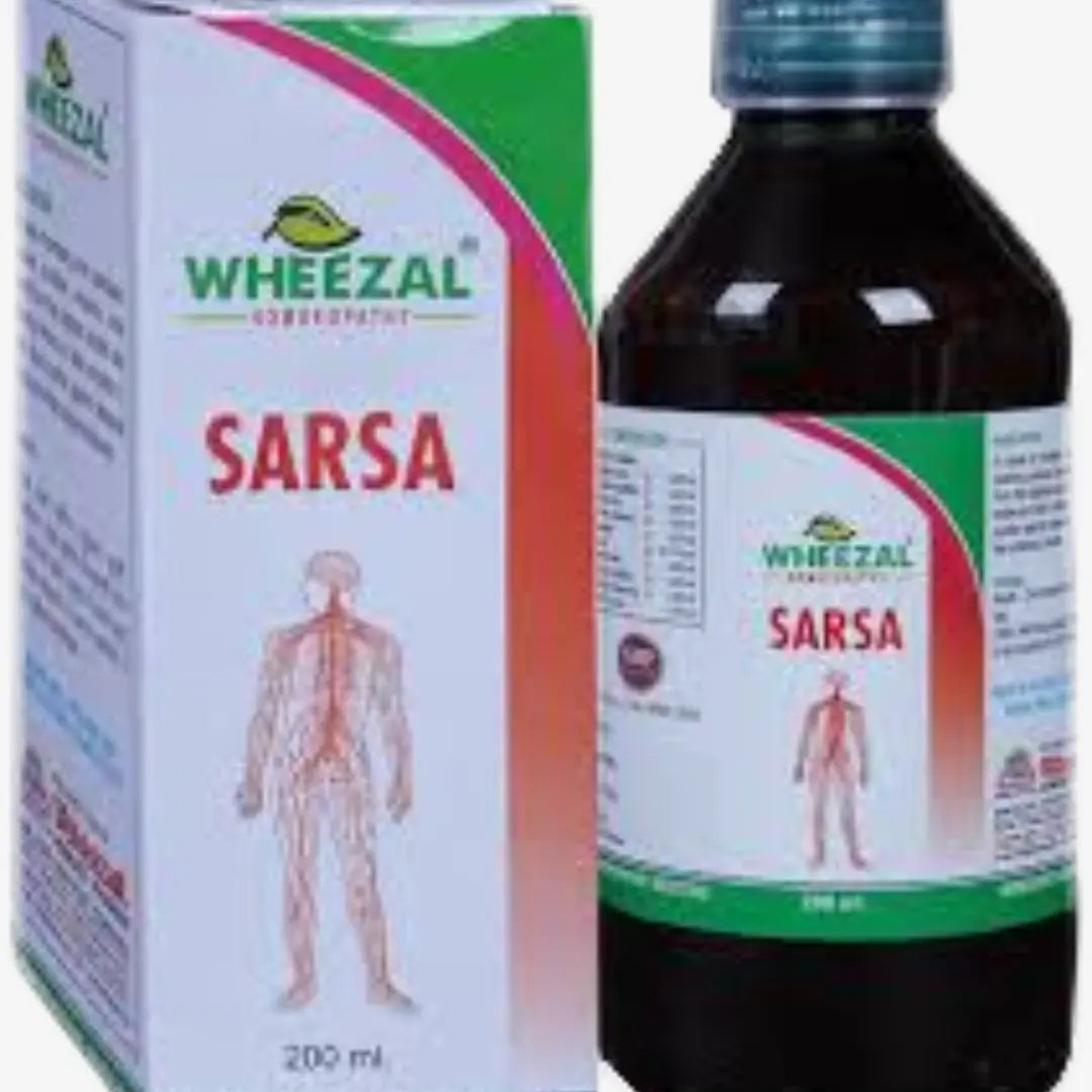 Wheezal Sarsa Syrup - kaledawale