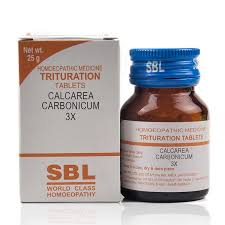 SBL CALCAREA CARB. 3X TABLET 25GM - kaledawale